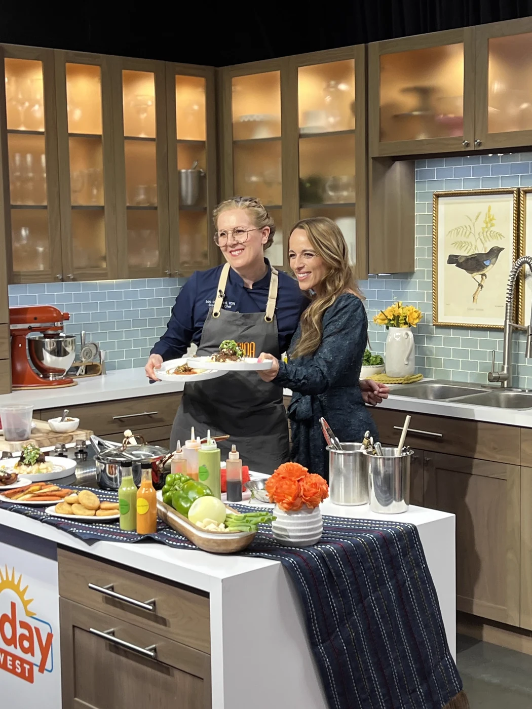 Kara Cerf, owner of The Gilded Edge, featured on television