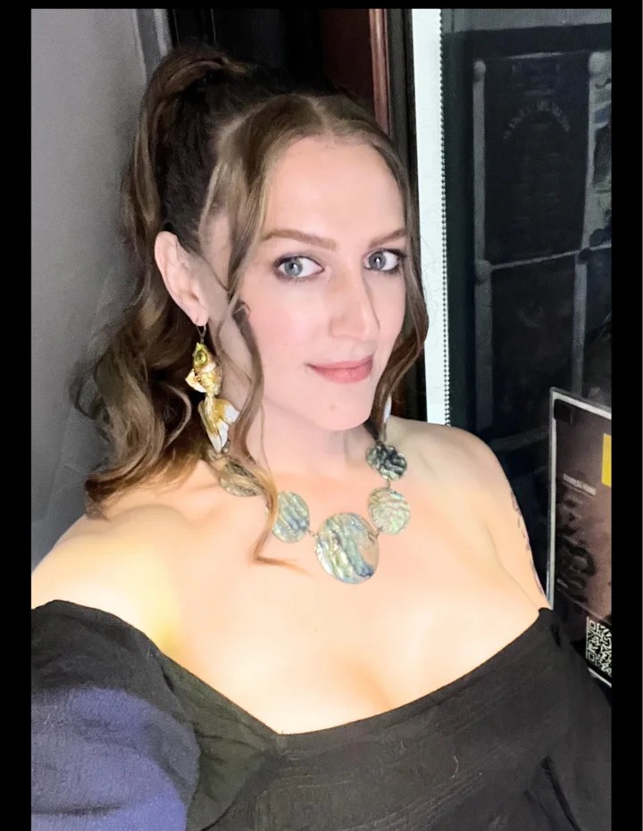 Kara Cerf, licensed cosmetologist and owner of The Gilded Edge hair salon and barbershop in West Seattle